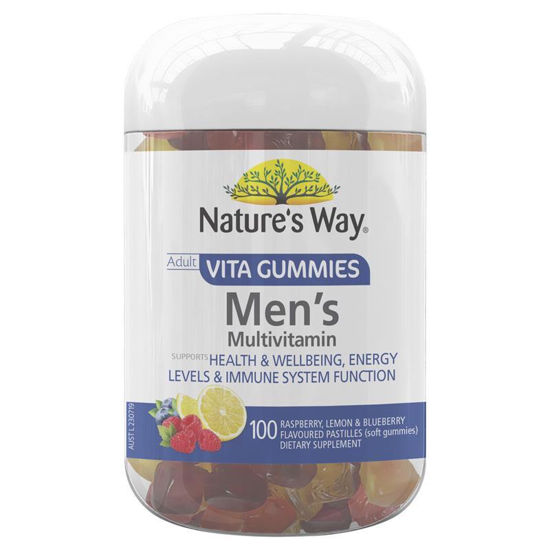 Nature's Way Adult Vita Gummies Mens Multivitamin 100 Gummies