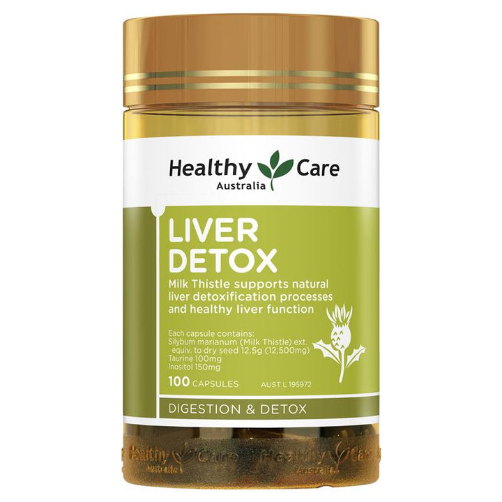 Healthy Care Liver Detox 100 Capsules | 澳洲代購 | 空運到港