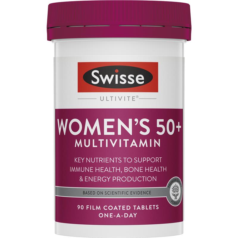 Swisse Ultivite Womens 50+ Multivitamin 90 Tablets | 澳洲代購 | 空運到港