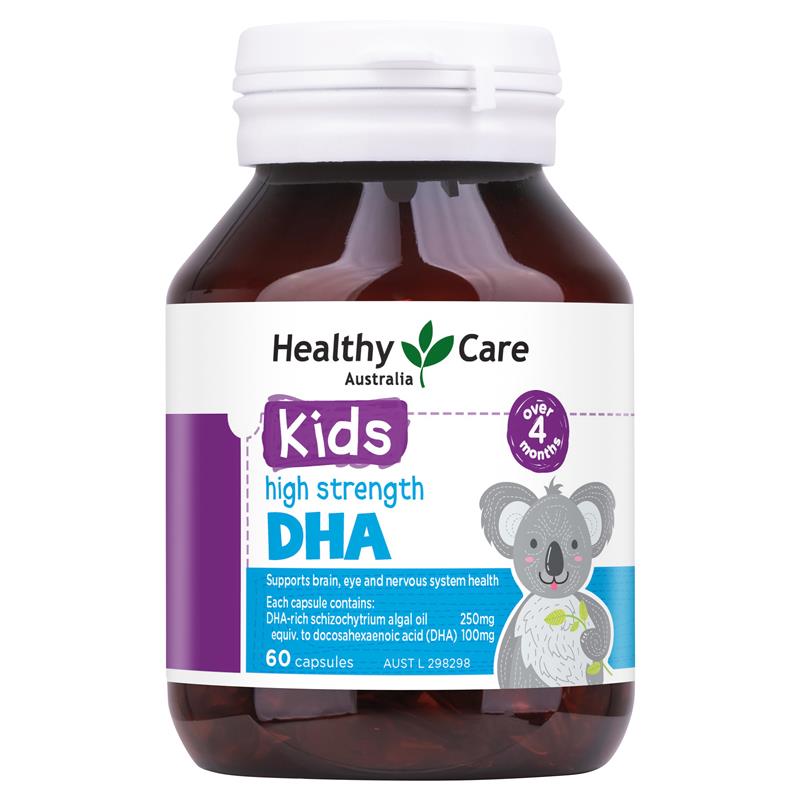 Healthy Care Kids DHA 60 Capsules | 澳洲代購 | 空運到港