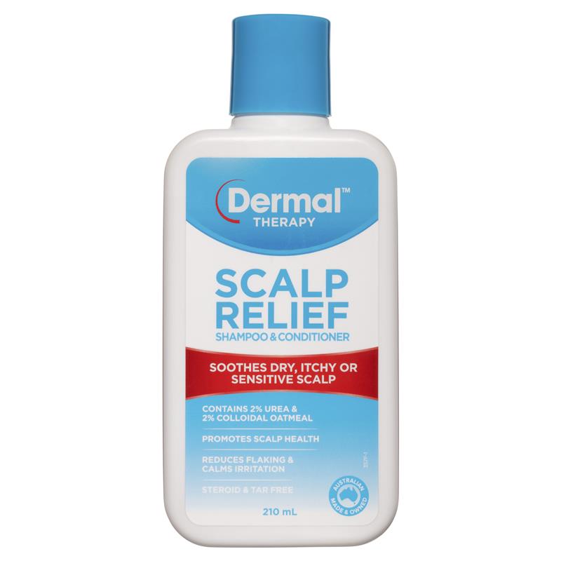 Scalp Relief Shampoo & Conditioner 210ml | Dermal Therapy