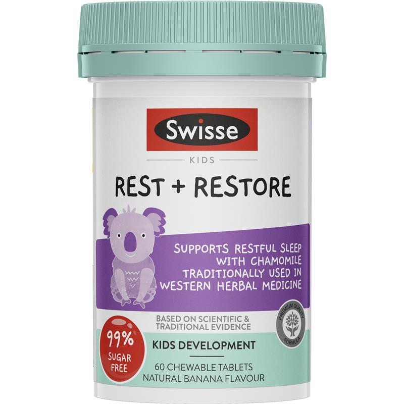Swisse Kids Rest & Restore 60 Tablets | 澳洲代購 | 空運到港