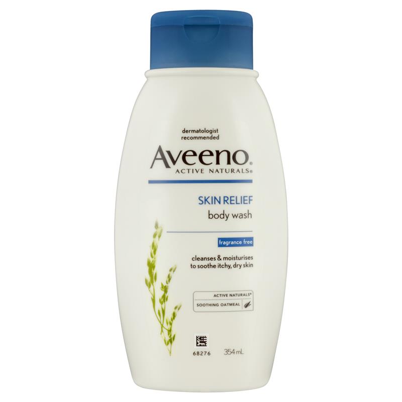 Aveeno Skin Relief Body Wash Fragrance Free 354ml | 澳洲代購 | 空運到港
