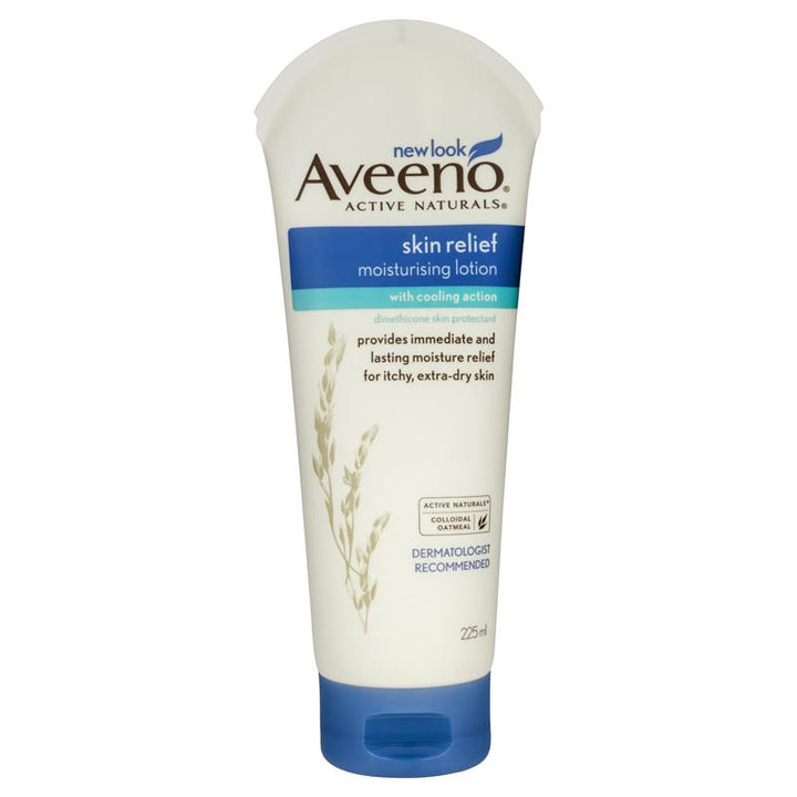 Aveeno Active Naturals Skin Relief Moisturising Lotion Fragrance Free 225mL | 澳洲代購 | 空運到港