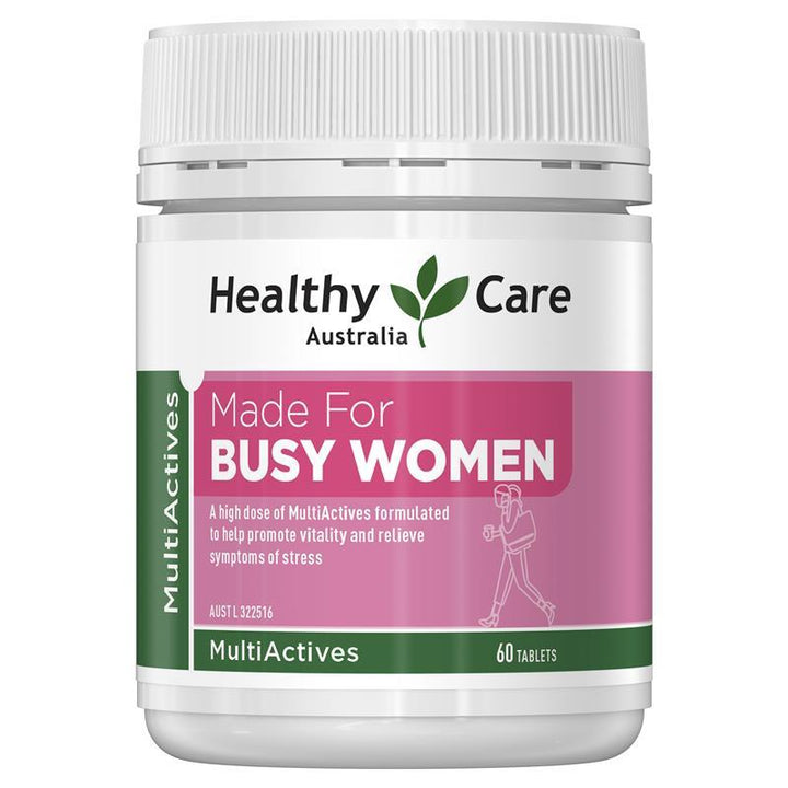 Healthy Care Multi Actives Made for Busy Women 60 Tablets | 澳洲代購 | 空運到港