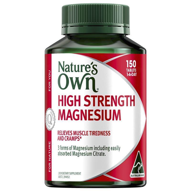 Nature's Own High Strength Magnesium 150 Tablets | 澳洲代購 | 空運到港