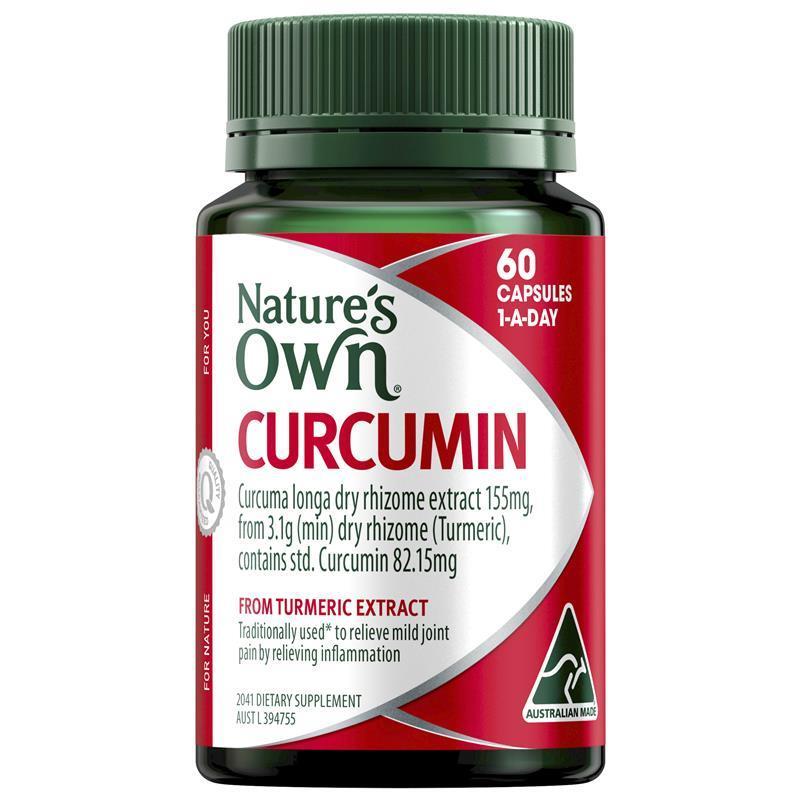 Nature's Own Curcumin 60 Capsules | 澳洲代購 | 空運到港