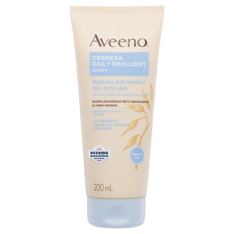 Aveeno Dermexa Daily Emollient Cream 200ml | 澳洲代購 | 空運到港