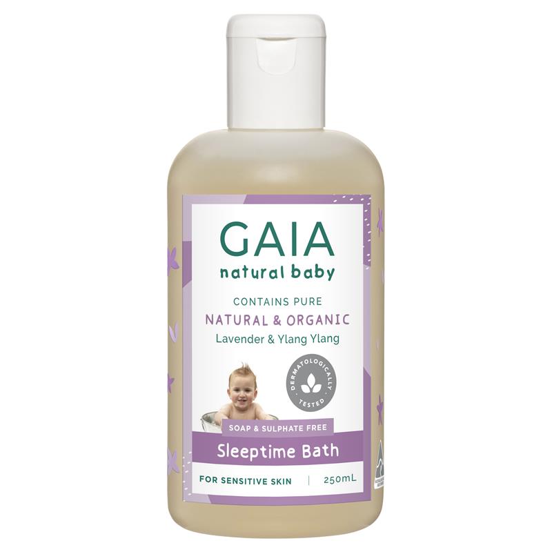 Gaia Natural Baby Sleeptime Bath Wash 250ml | 澳洲代購 | 空運到港