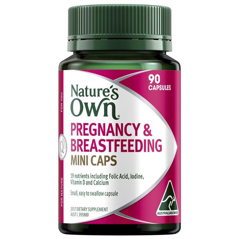 Nature's Own Pregnancy & Breastfeeding 90 Mini Caps | 澳洲代購 | 空運到港