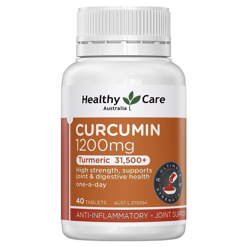 Healthy Care Curcumin 1200mg 40 Tablets | 澳洲代購 | 空運到港