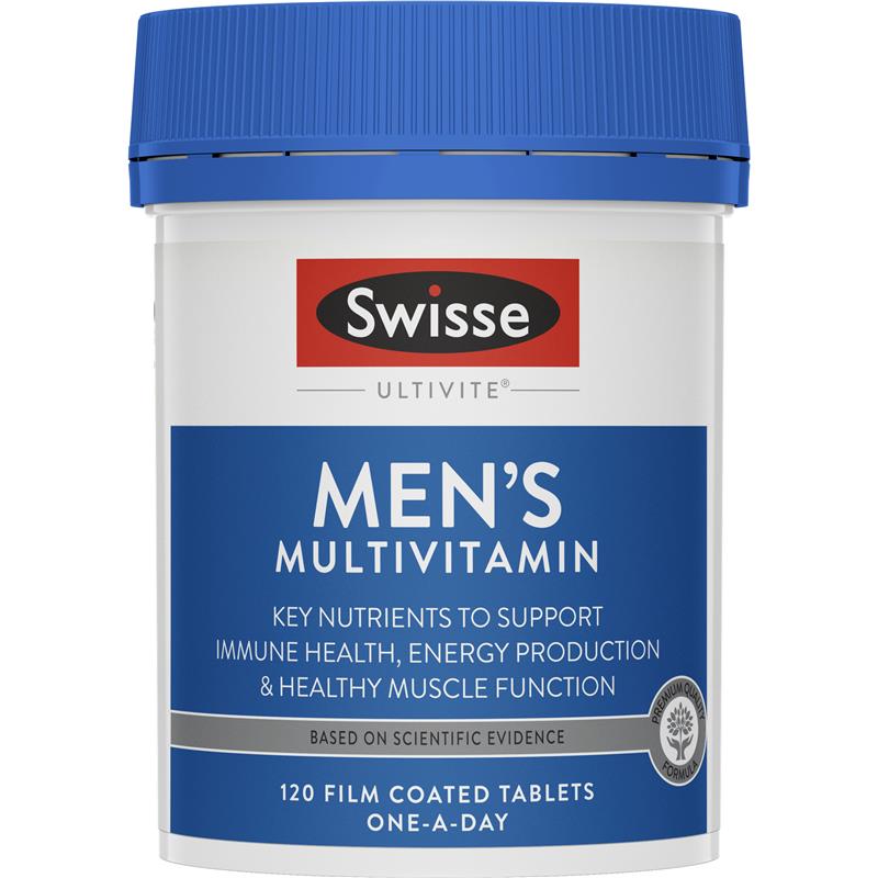 Swisse Ultivite Men's Multivitamin 120 Tablets | 澳洲代購 | 空運到港