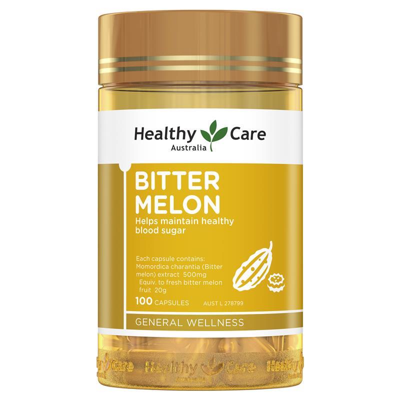 Healthy Care Bitter Melon 100 Capsules | 澳洲代購 | 空運到港