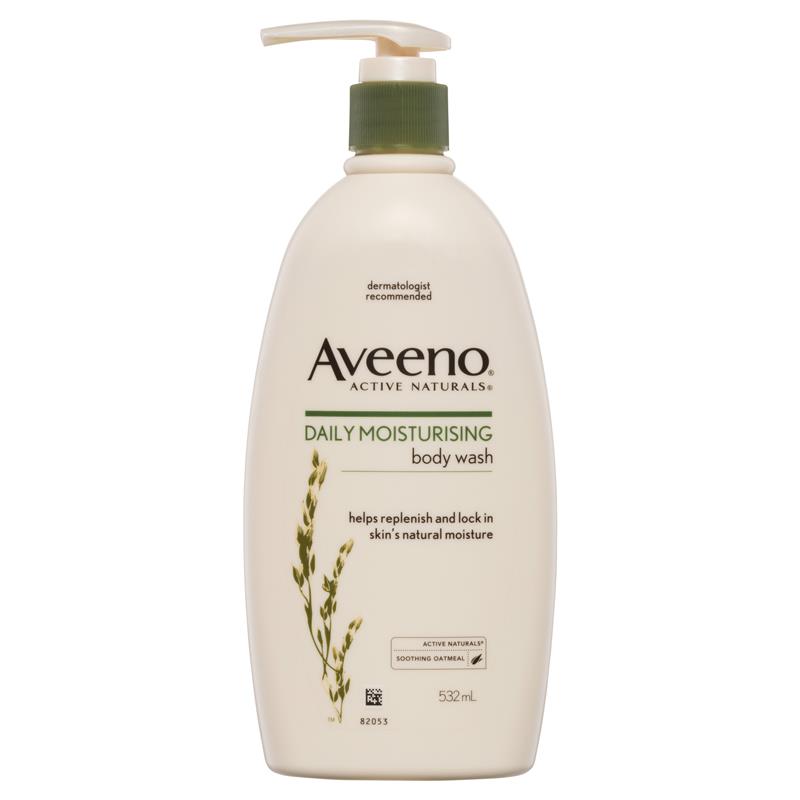 Aveeno Active Naturals Daily Moisturising Wash 532mL | 澳洲代購 | 空運到港