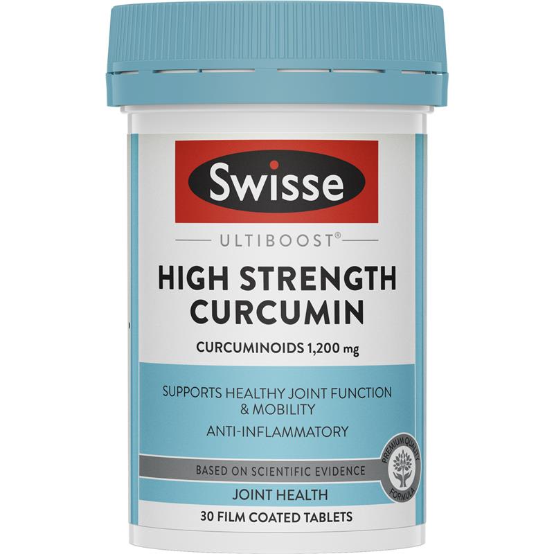 Swisse High Strength Curcumin 30 Tablets | 澳洲代購 | 空運到港