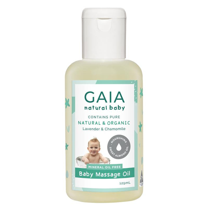 Gaia Natural Baby Massage Oil 125mL | 澳洲代購 | 空運到港