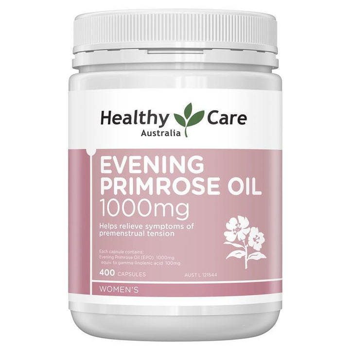Healthy Care Evening Primrose Oil 1000mg 400 Capsules | 澳洲代購 | 空運到港