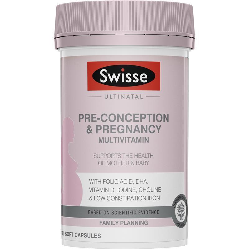 Swisse Ultinatal Pre Conception & Pregnancy 180 Capsules | 澳洲代購 | 空運到港