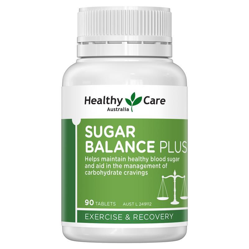 Healthy Care Sugar Balance Plus 90 Tablets | 澳洲代購 | 空運到港