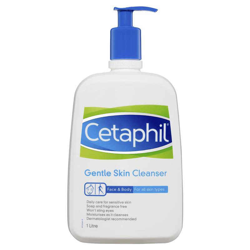 Cetaphil Gentle Skin Cleanser 1 Litre Pump Pack | 澳洲代購 | 空運到港