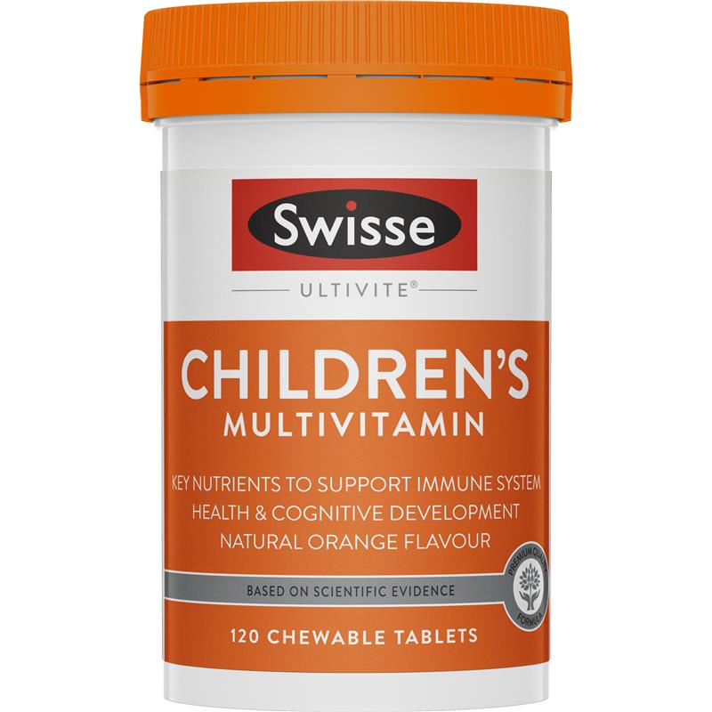 Swisse Children's Ultivite Multivitamin 120 Tablets | 澳洲代購 | 空運到港