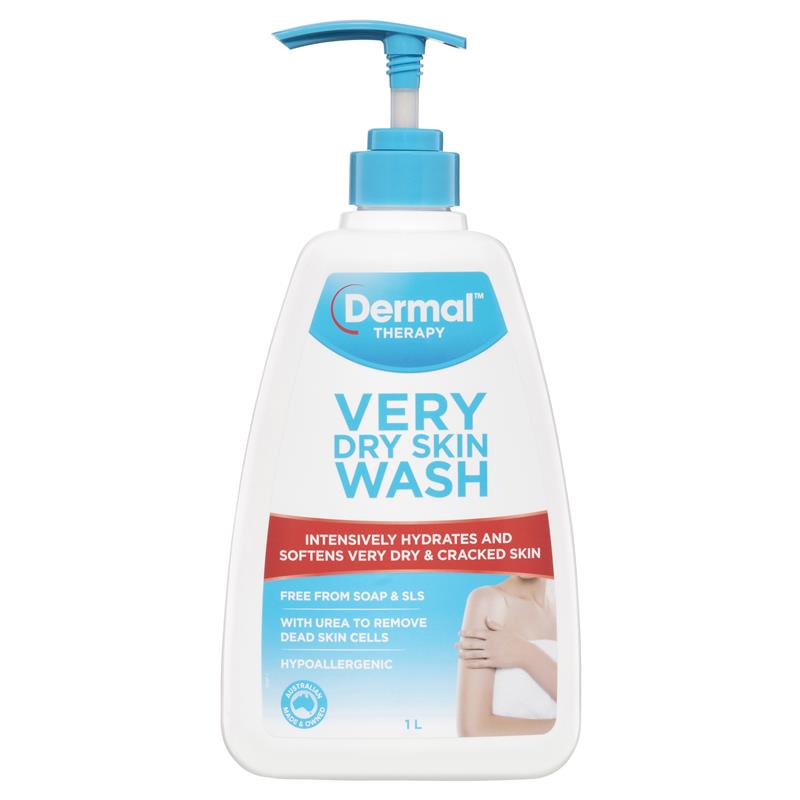 Very Dry Skin Wash 1L | Dermal Therapy