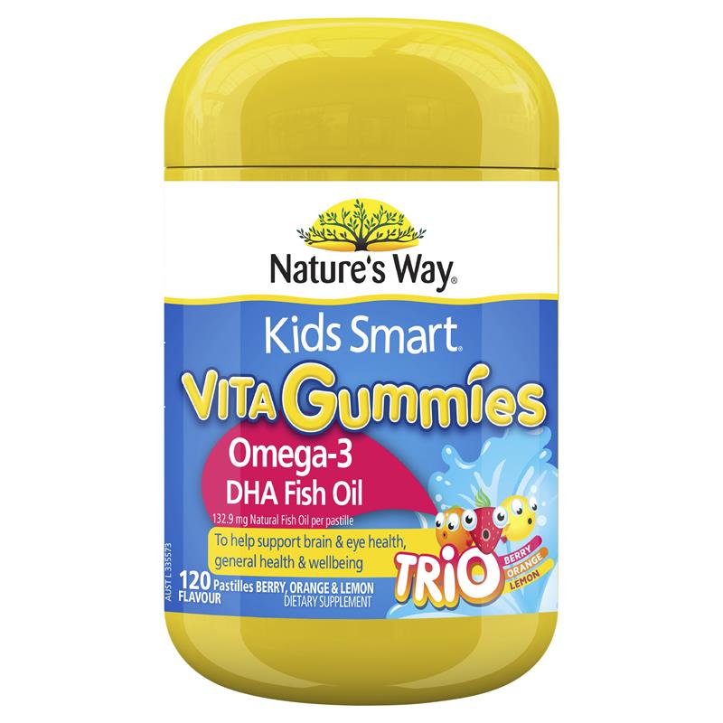 Nature's Way Kids Smart Vita Gummies Omega-3 120 Gummies