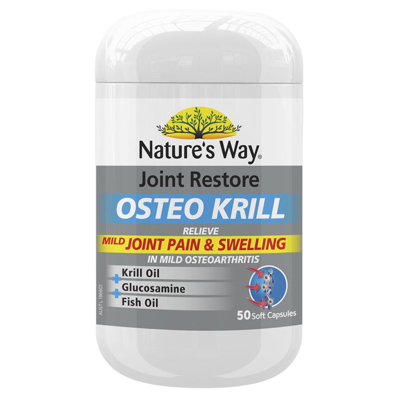 Nature's Way Joint Restore Osteo Krill 50caps