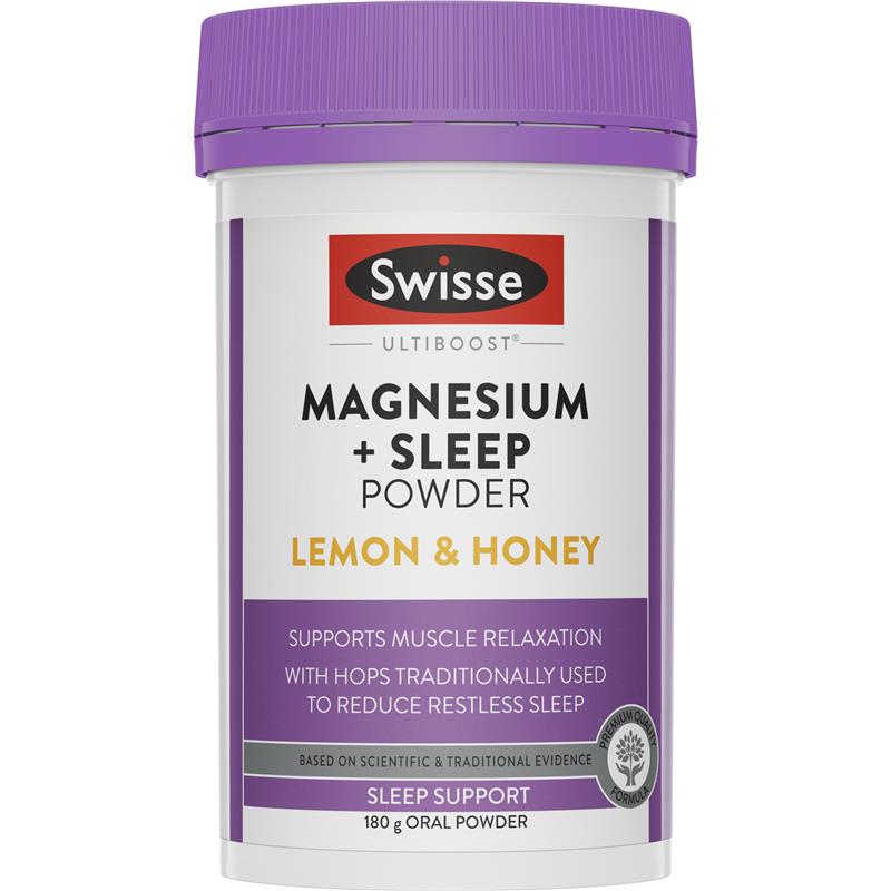 Swisse Ultiboost Magnesium + Sleep Powder 180g | 澳洲代購 | 空運到港