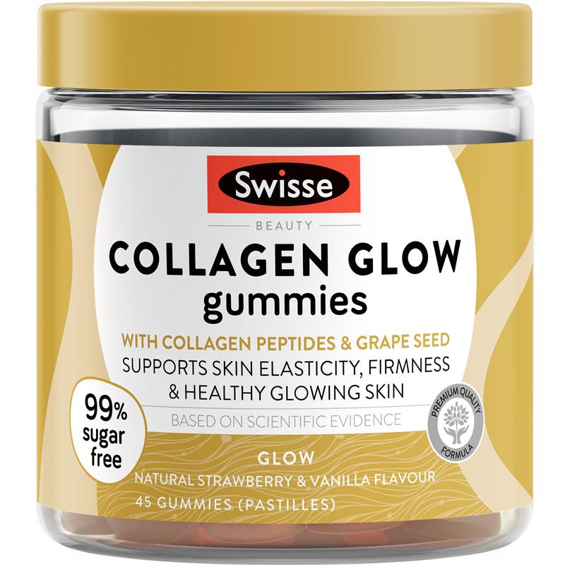 Swisse Beauty Collagen Glow Gummies 45 Pack | 澳洲代購 | 空運到港
