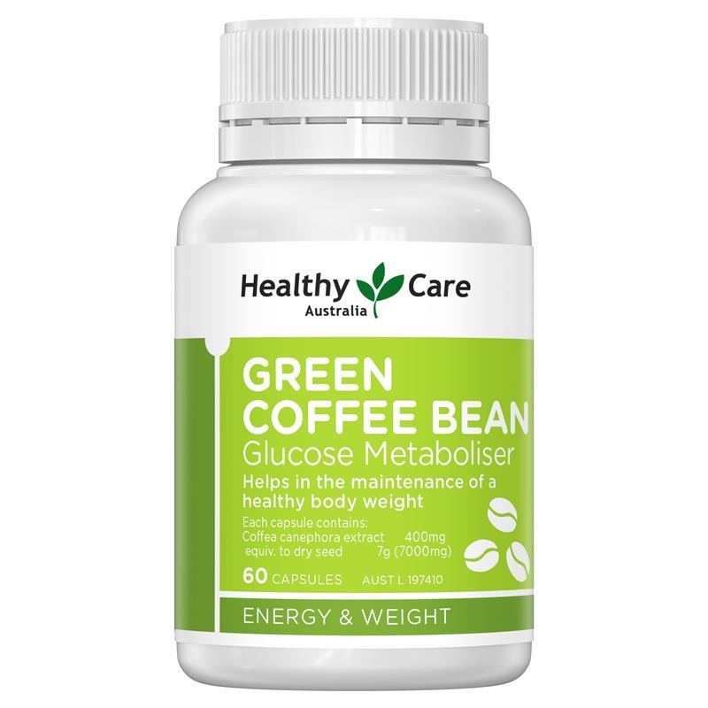 Healthy Care Green Coffee Bean 60 Capsules | 澳洲代購 | 空運到港