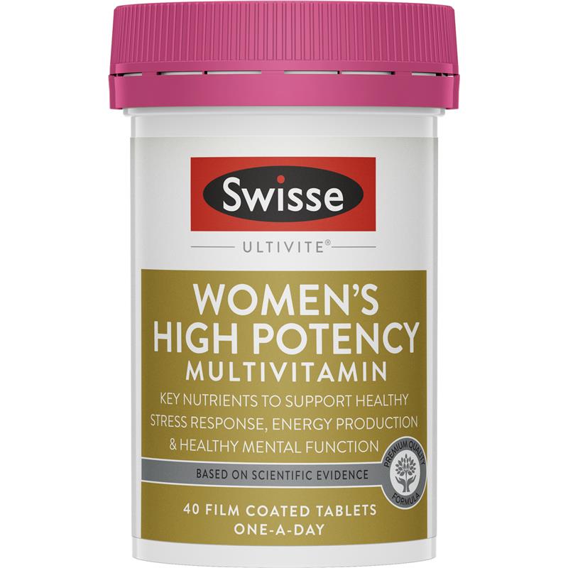 Swisse Ultivite Womens Power Multivitamin 40 Tablets | 澳洲代購 | 空運到港