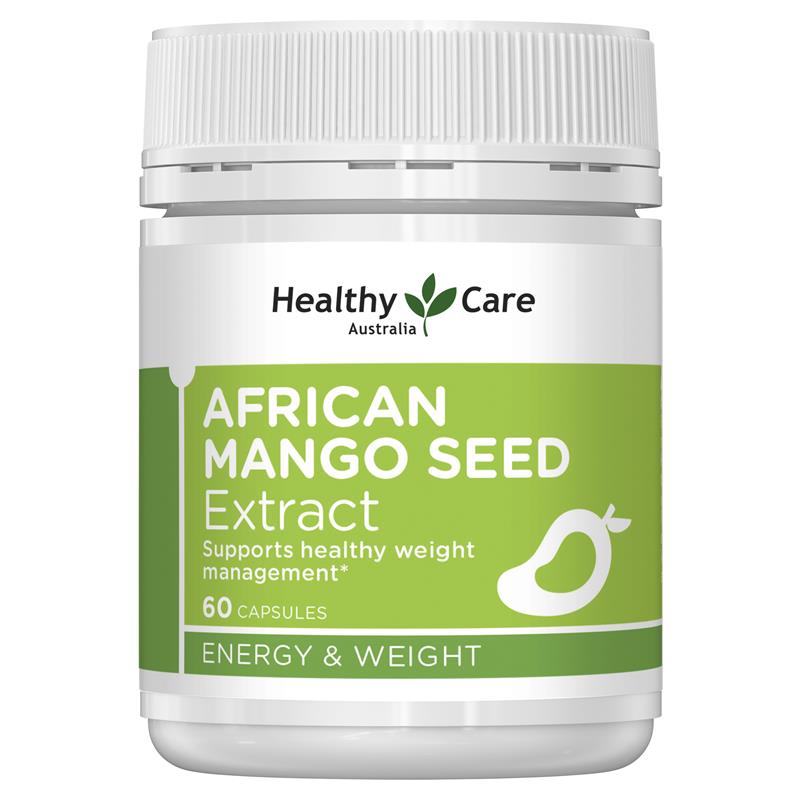 Healthy Care African Mango Seed Extract 50mg 60 Capsules | 澳洲代購 | 空運到港