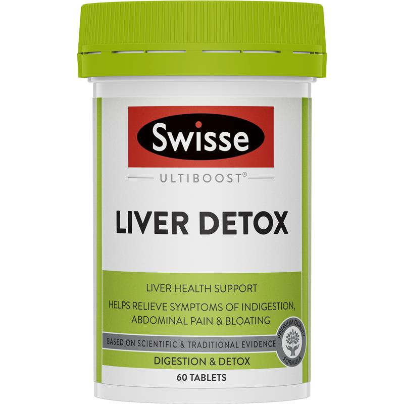 Swisse Ultiboost Liver Detox 60 Tablets | 澳洲代購 | 空運到港