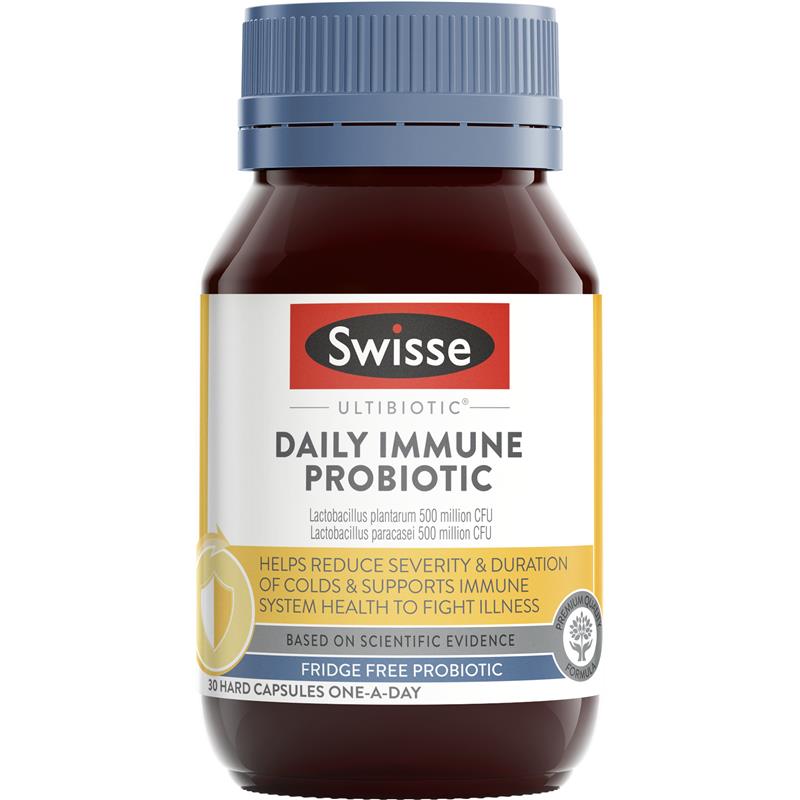 Swisse Ultibiotic Daily Immune Probiotic 30 Capsules | 澳洲代購 | 空運到港