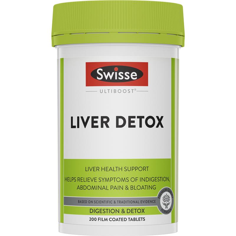 Swisse Ultiboost Liver Detox 200 Tablets | 澳洲代購 | 空運到港