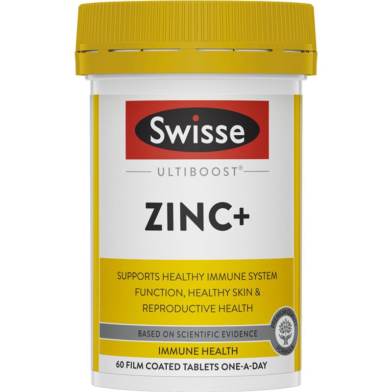Swisse Ultiboost Zinc+ 60 Tablets | 澳洲代購 | 空運到港