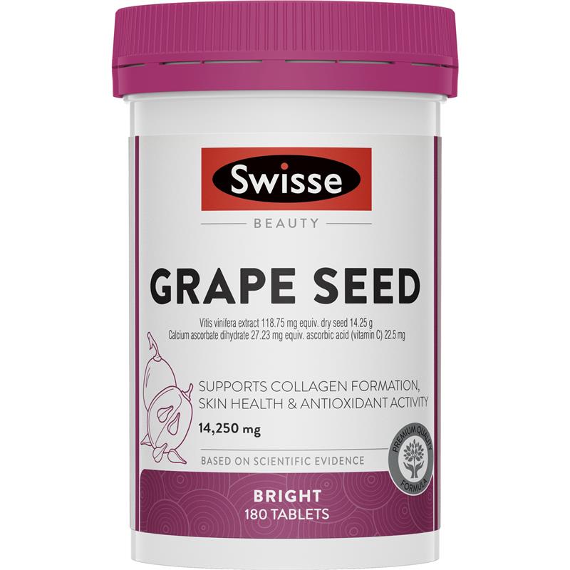 Swisse Grape Seed 14,250mg 180 Tablets | 澳洲代購 | 空運到港