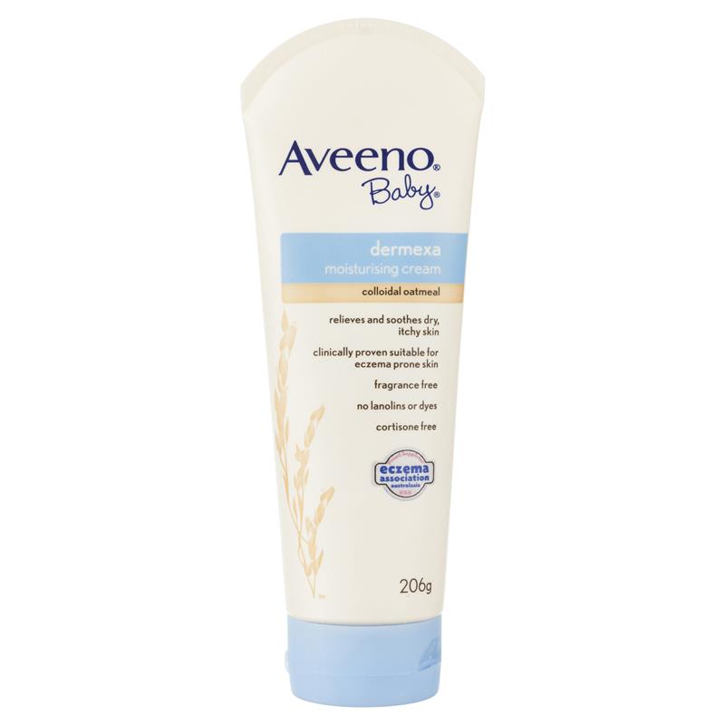 Aveeno Baby Dermexa Moisturising Cream for Eczema Prone Skin 206g | 澳洲代購 | 空運到港