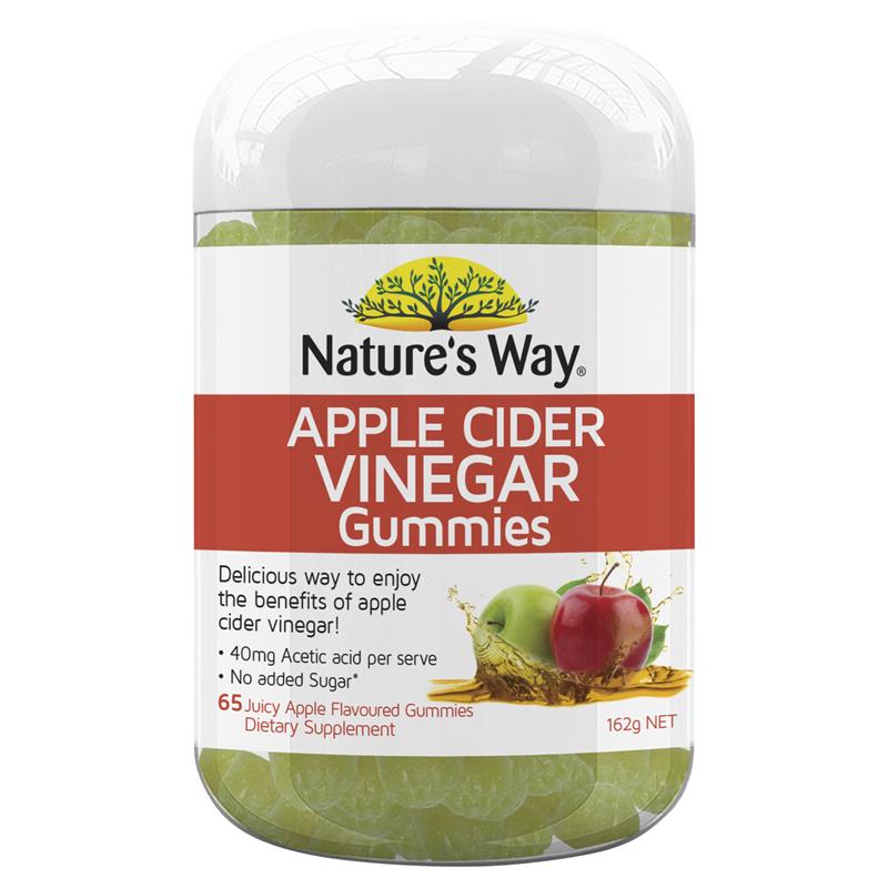Nature's Way Apple Cider Vinegar 65 Gummies