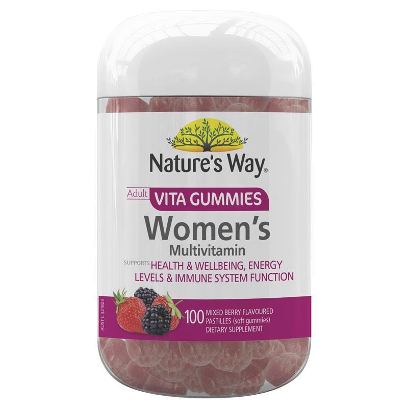 Nature's Way Adult Vita Gummies Womens Multivitamin 100 Gummies