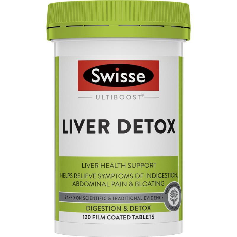 Swisse Ultiboost Liver Detox 120 Tablets | 澳洲代購 | 空運到港