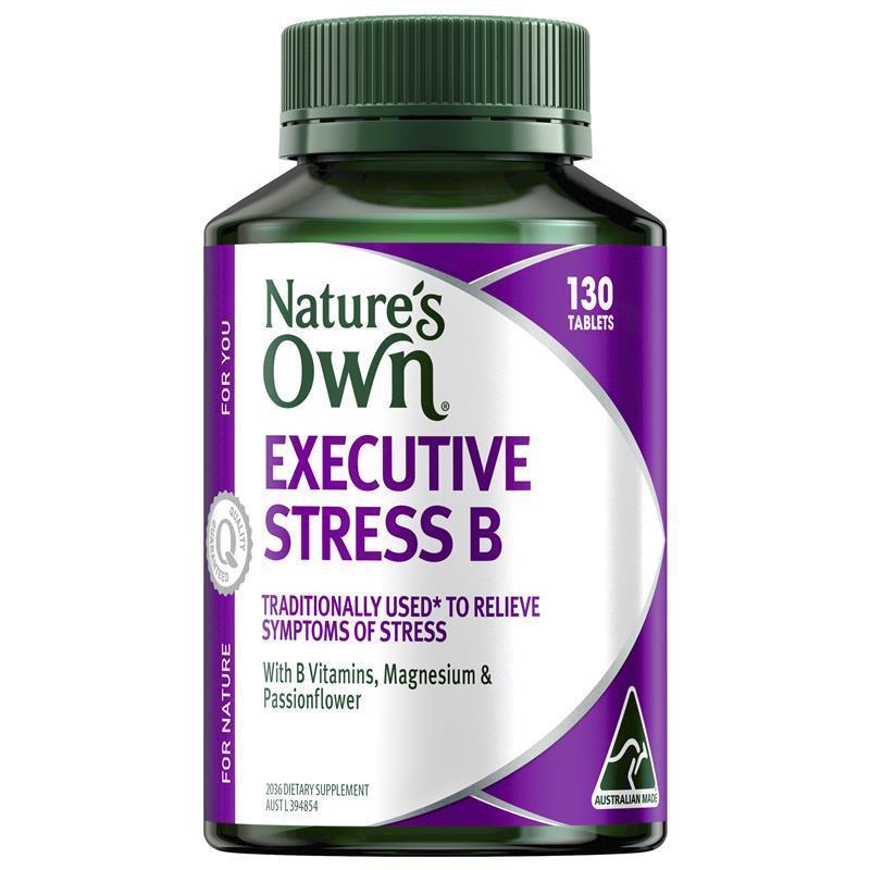 Nature's Own Executive Stress B 130 Tablets | 澳洲代購 | 空運到港