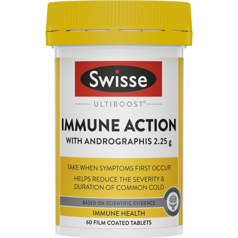 Swisse Immune Action 60 Tablets | 澳洲代購 | 空運到港