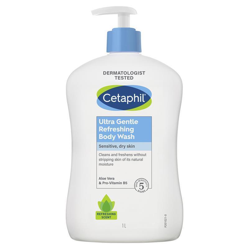 Cetaphil Ultra Gentle Refreshing Body Wash 1L | 澳洲代購 | 空運到港