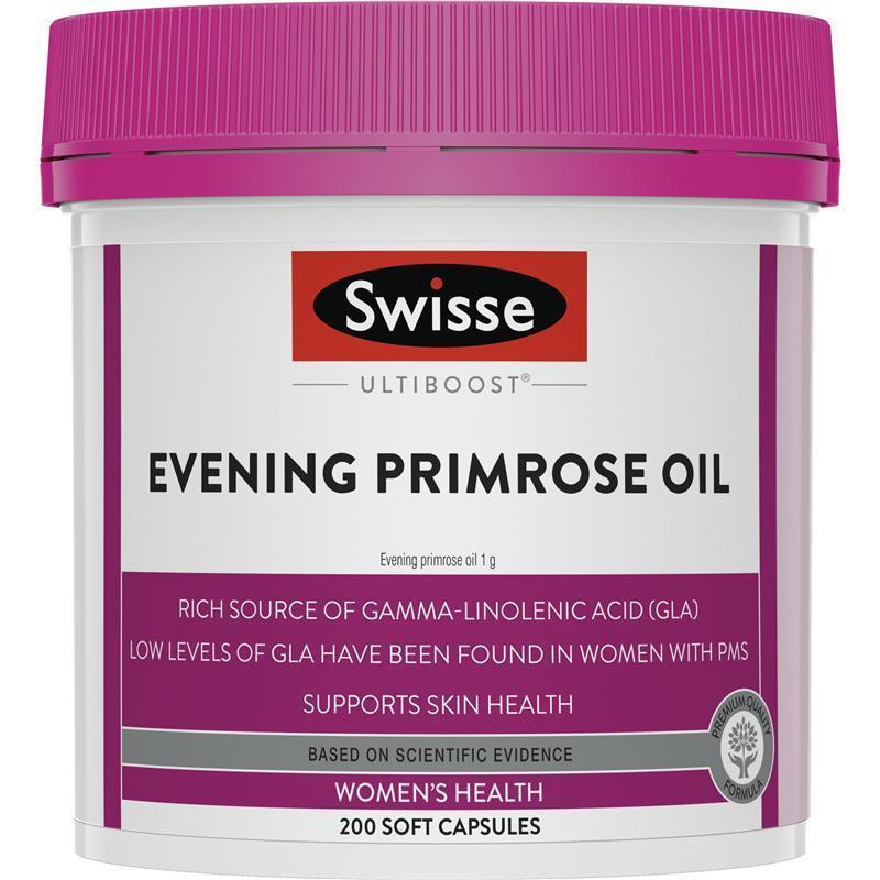 Swisse Ultiboost Evening Primrose Oil 200 Capsules | 澳洲代購 | 空運到港