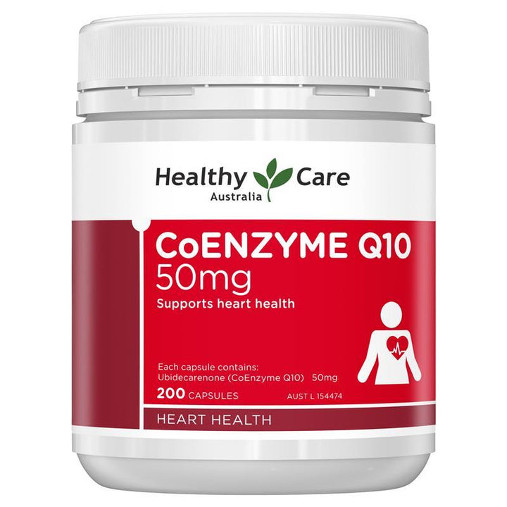 Healthy Care CoQ10 50mg 200 Capsules | 澳洲代購 | 空運到港