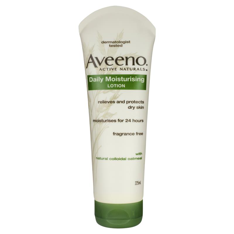 Aveeno Active Naturals Daily Moisturising Fragrance Free Lotion 225mL | 澳洲代購 | 空運到港