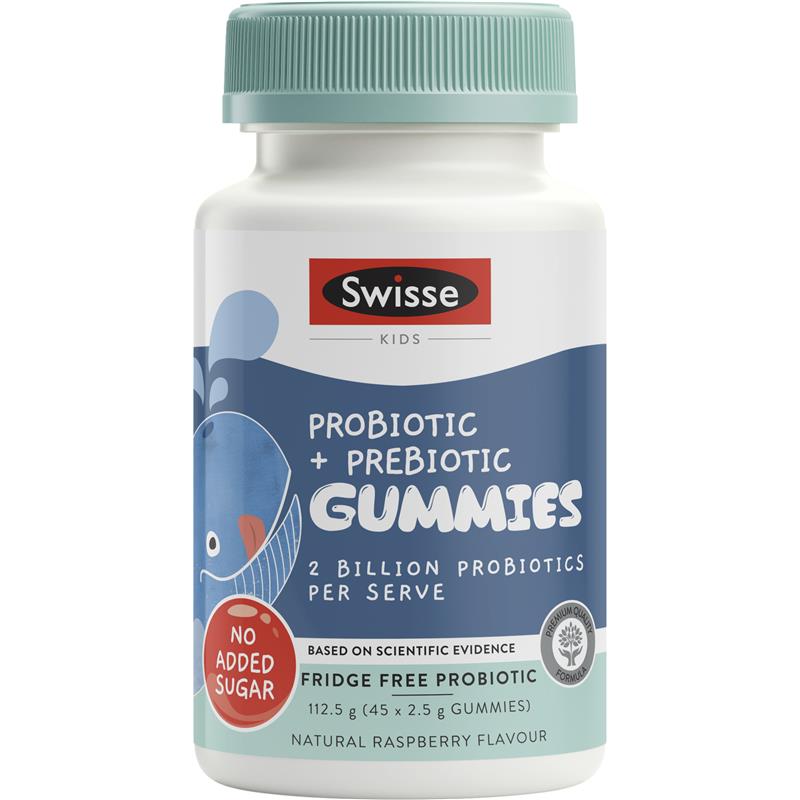 Swisse Kids Probiotic & Prebiotic Gummies 45 Pack | 澳洲代購 | 空運到港