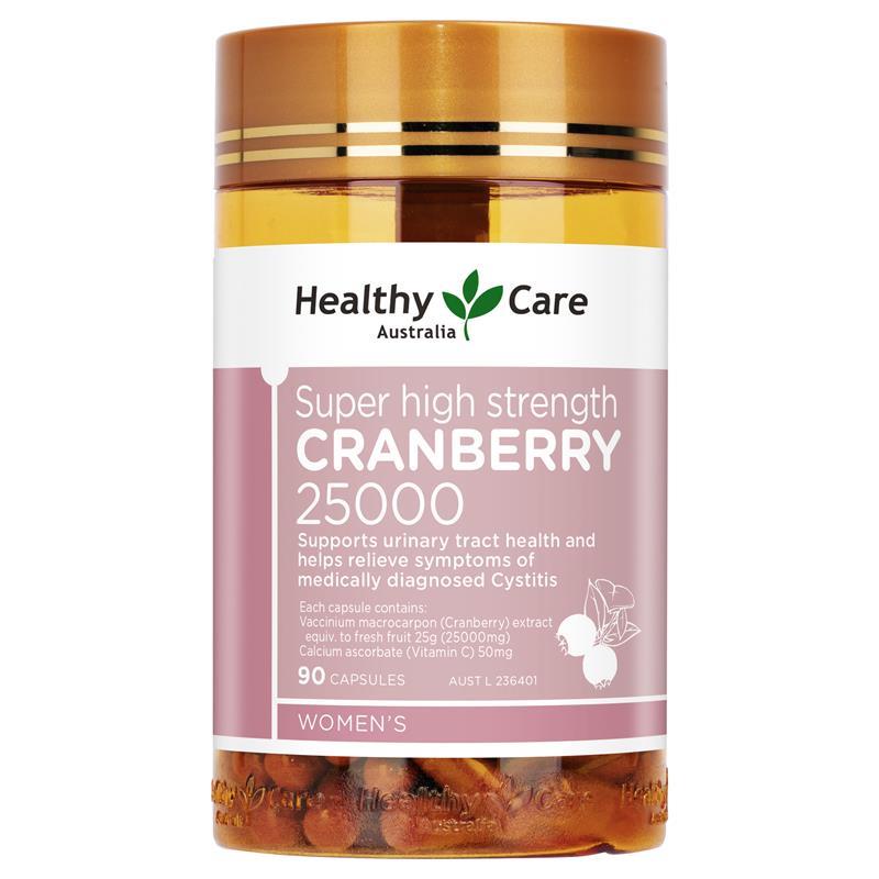 Healthy Care Super Cranberry 25000 90 Capsules | 澳洲代購 | 空運到港